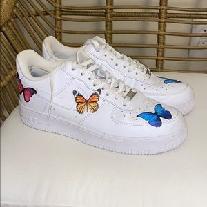 DRIP CREATIONS AIR FORCE 1 Butterflies